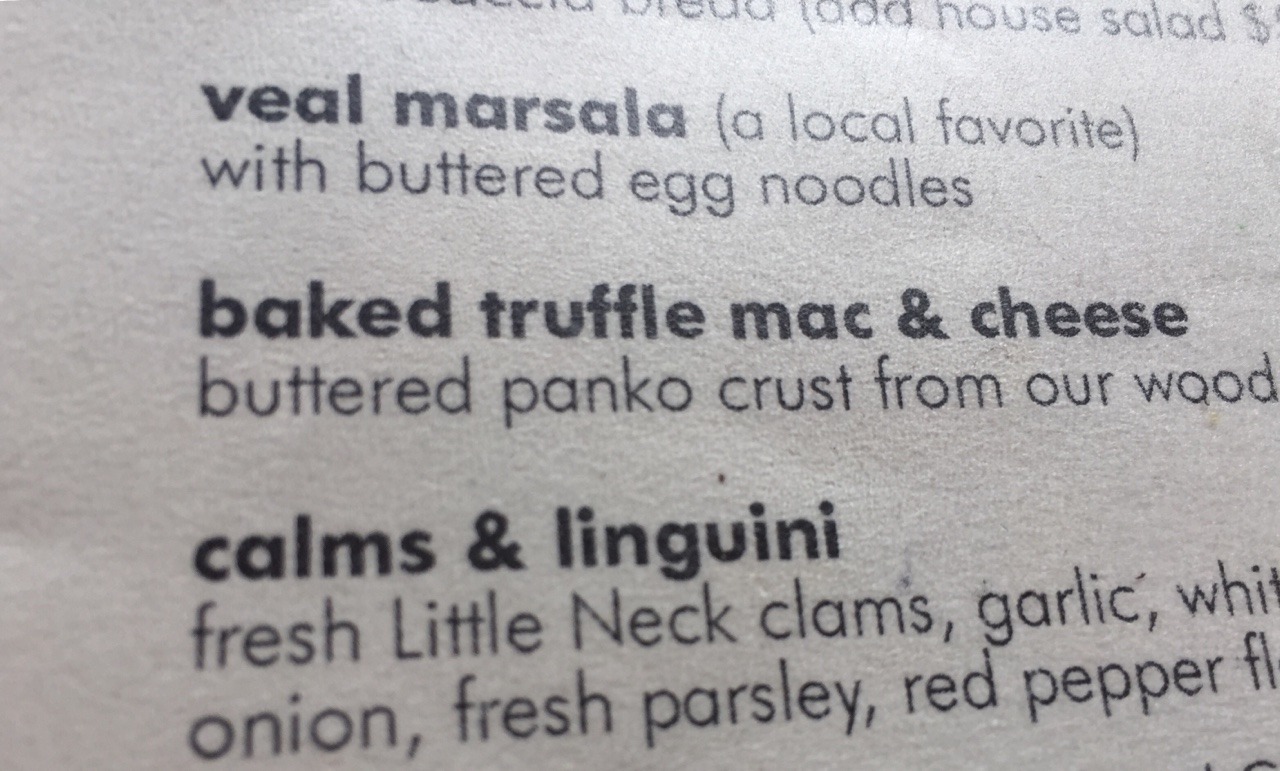  Whenever I’m feeling a little anxious, I go to my favorite restaurant and order calms. 